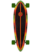 Serape Dot Pintail Complete Longboard