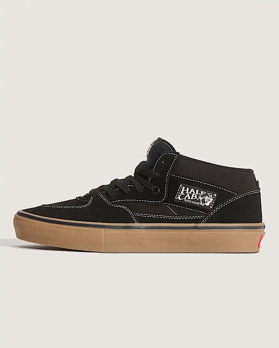 Skate Half Cab Shoes - Black/Gum/White