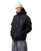 SOUVENIR Insulated Track Jacket Winter Jacket - Black – view 2