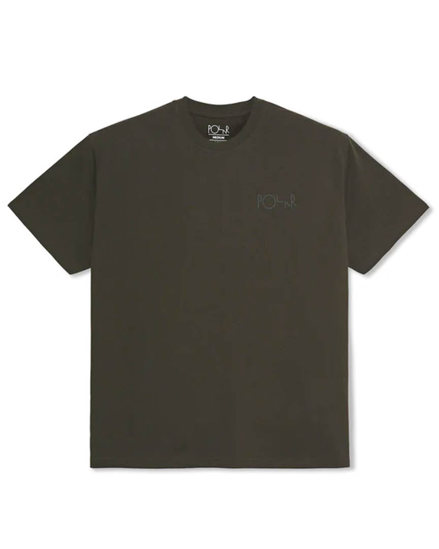 T-shirt Stroke Logo - Dirty Black