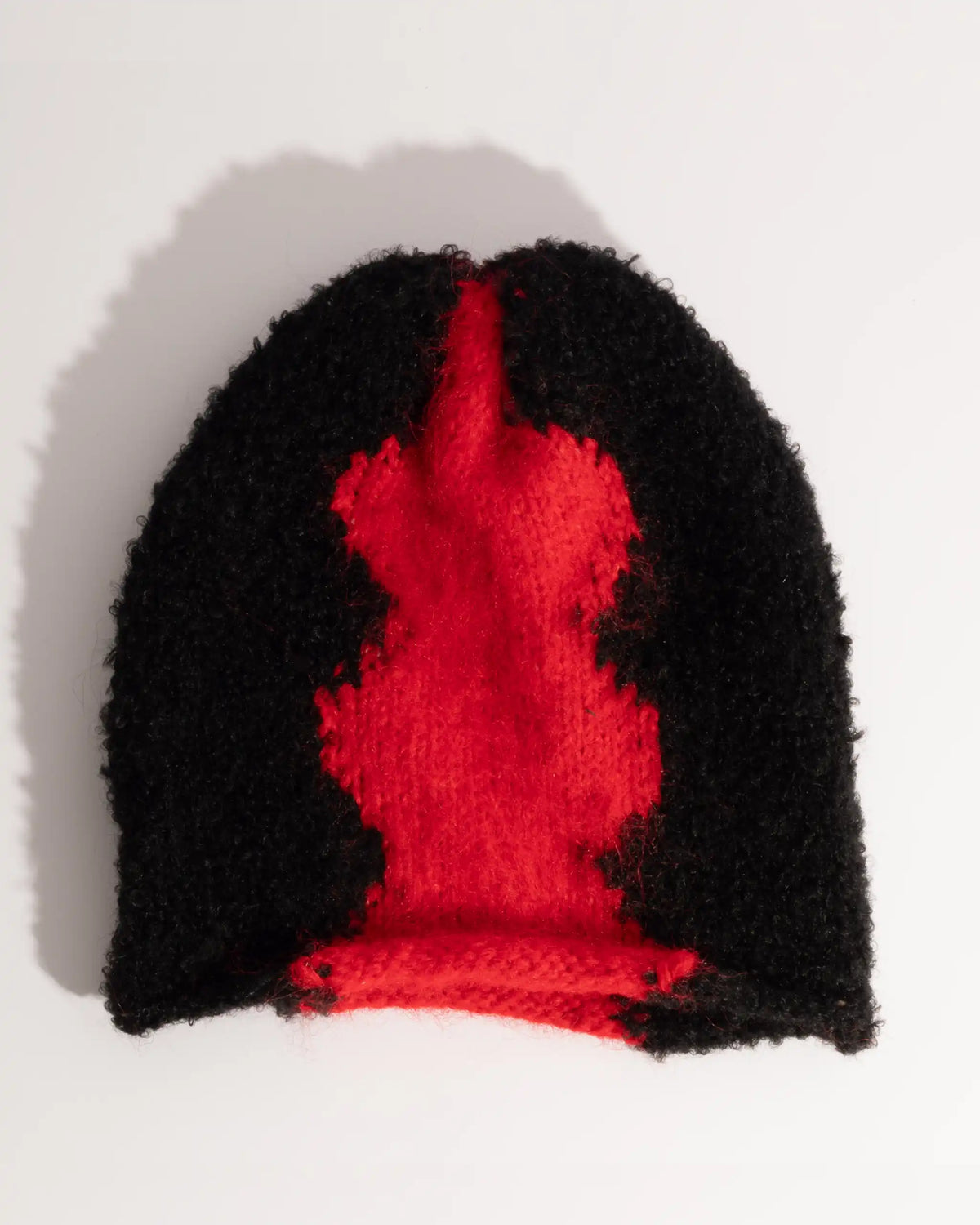 Tuque Lampshade Ribbon - Black/Red par COAL