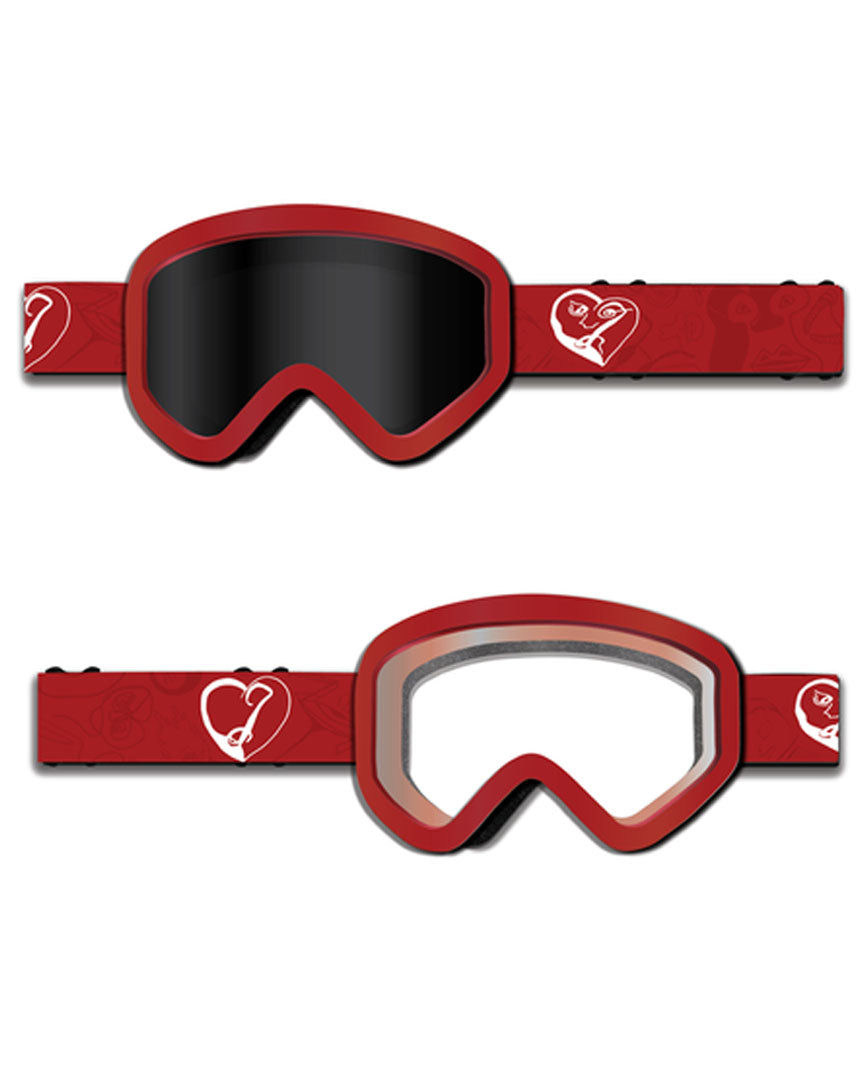 Tyson Bowman Goggles - Red