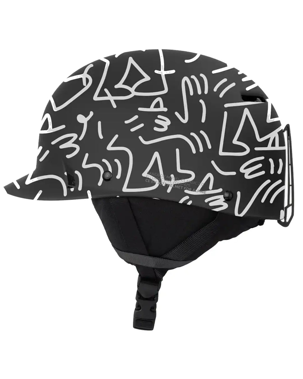 Classic 2.0 Snow Lucas Beaufort Winter Helmet - Black