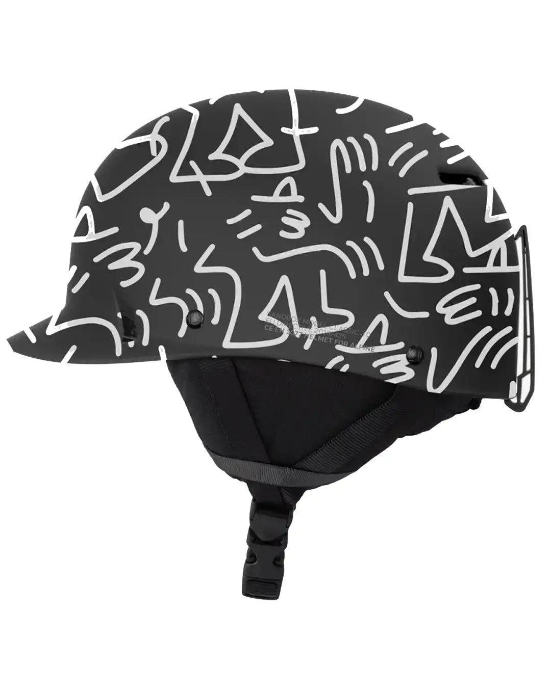 Classic 2.0 Snow Lucas Beaufort Winter Helmet - Black