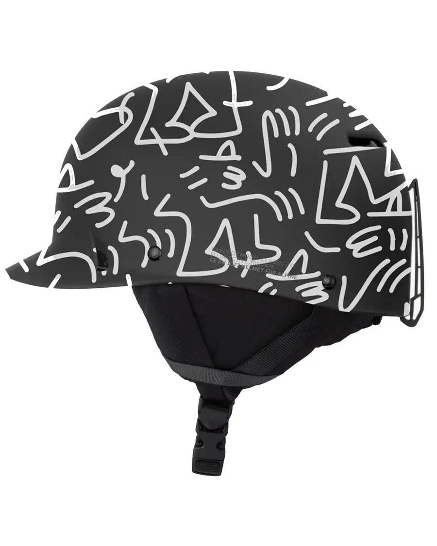 Classic 2.0 Snow Lucas Beaufort Winter Helmet - Black