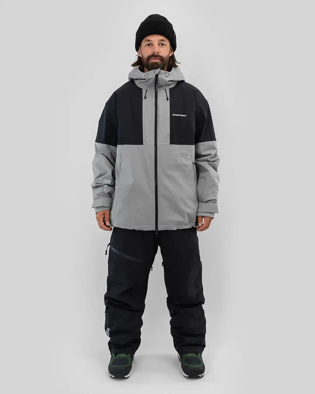 Fullzip 2L Winter Jacket - Grey