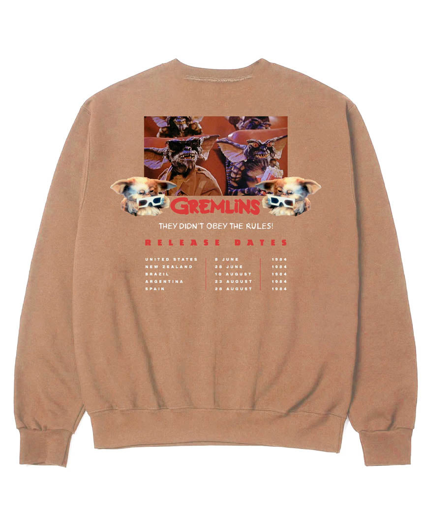 Cotton ouaté Coming Soon Crewneck - Sandstone