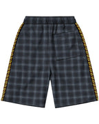 Plaid Shorts - Black