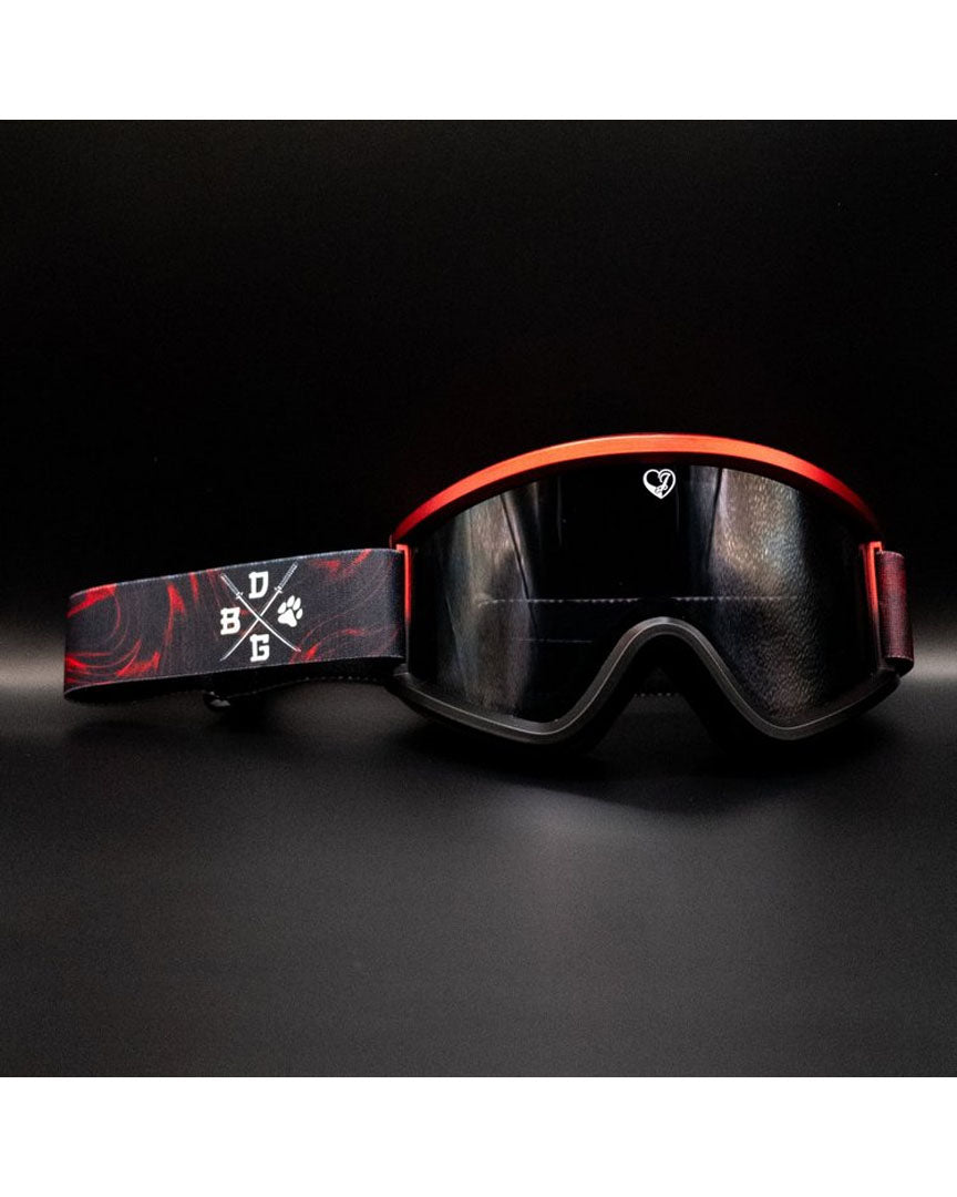 Tyson B-Dog Goggles - Red