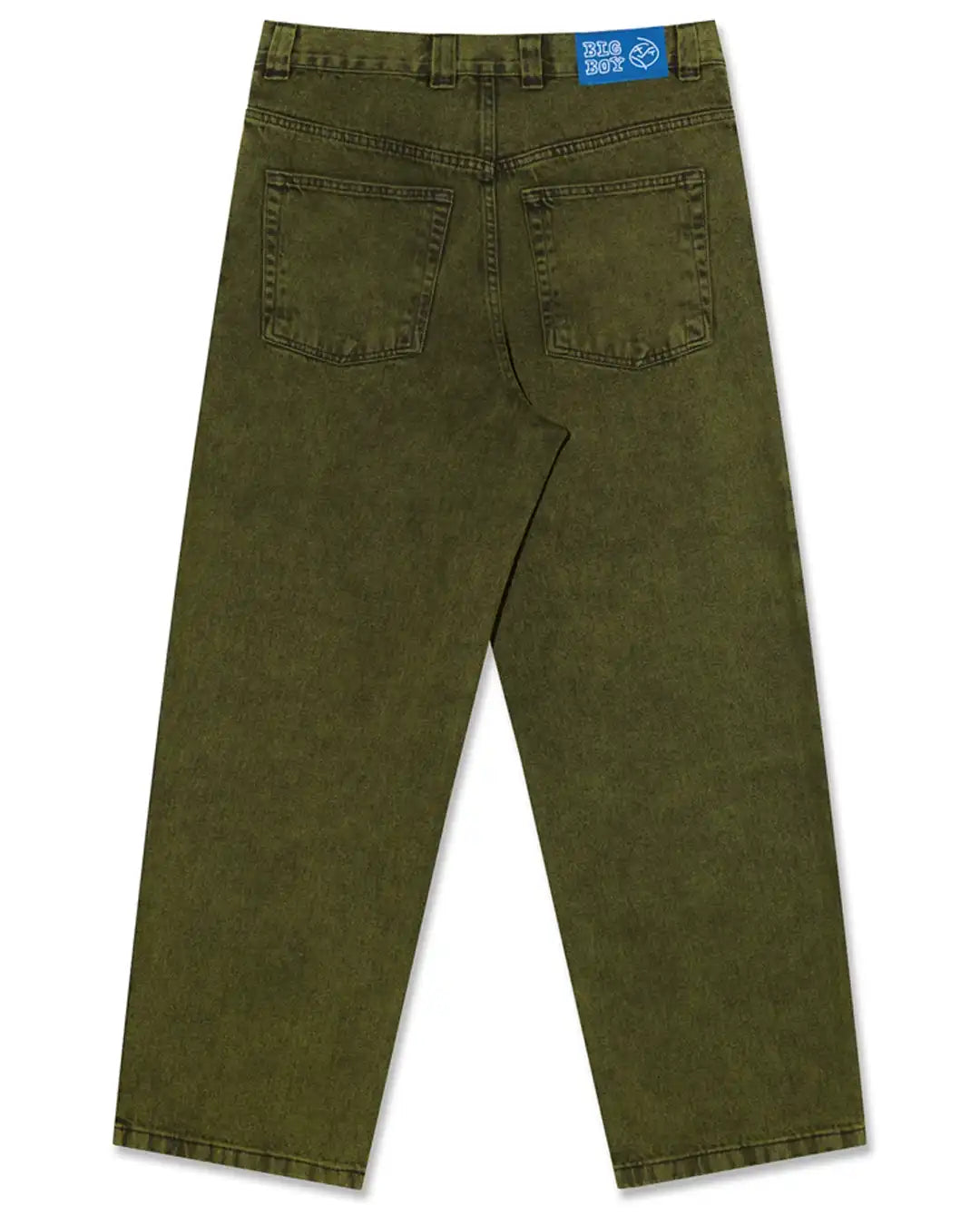 Big Boy Denim Jeans - Green/Black