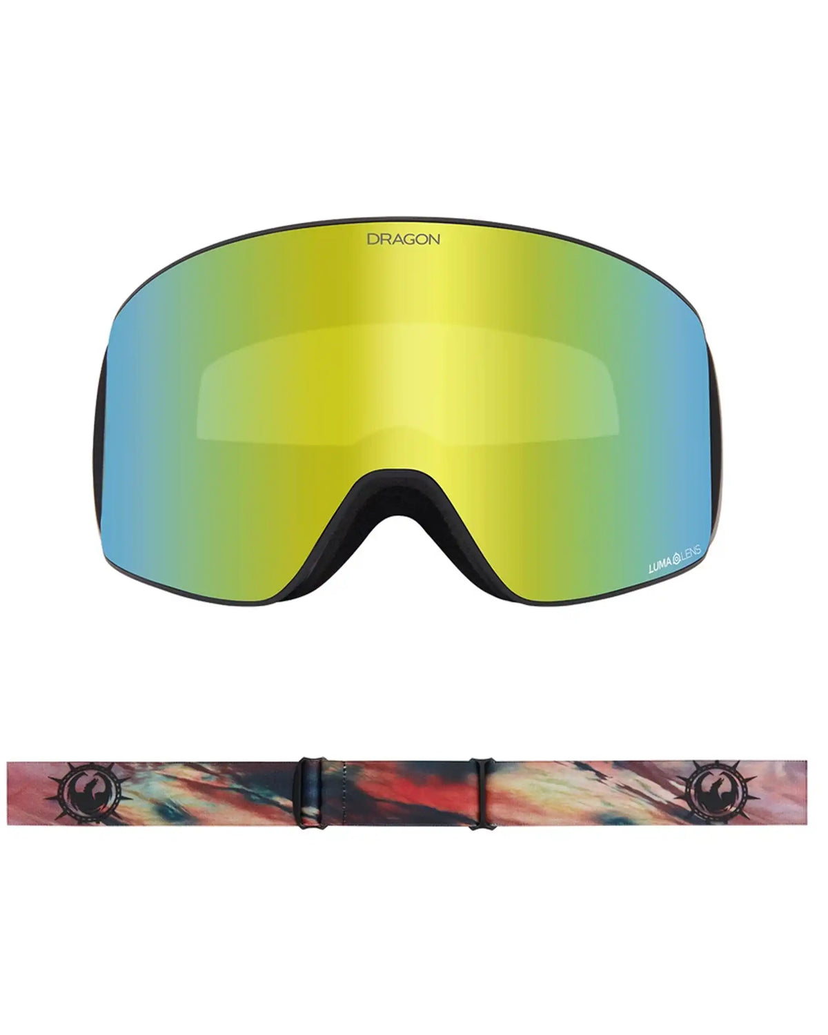 Goggles Slain Mag Cyl - Burnout/Gold par DRAGON – vue 2