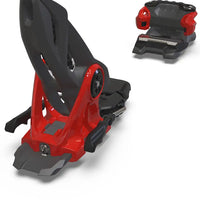 Jester 16 Ski Bindings - Anthracite/Black/Red 2026