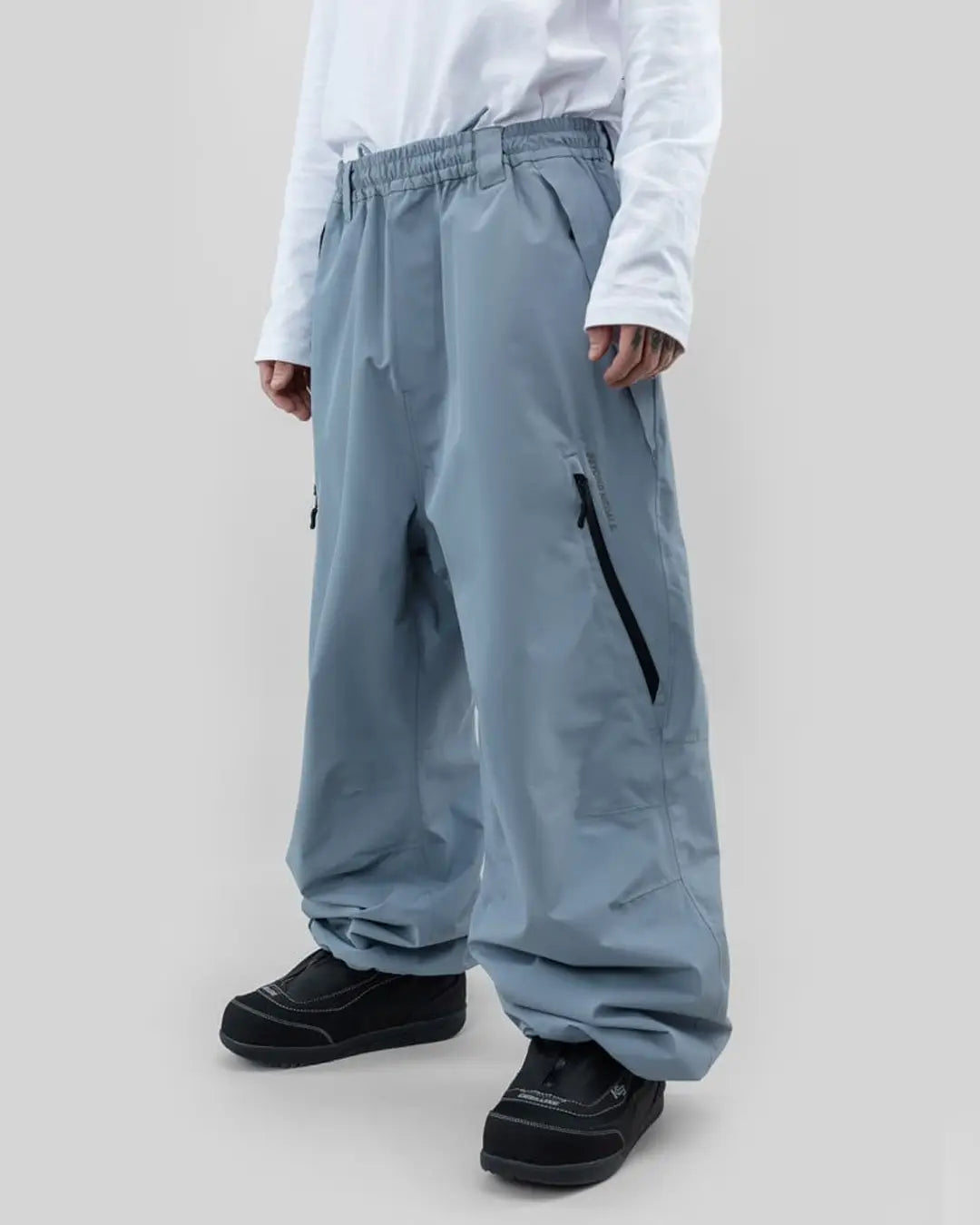 Park Zip Snow Pants - Pale Blue