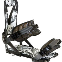 Nr Pro Snowboard Bindings - White Camo 2027