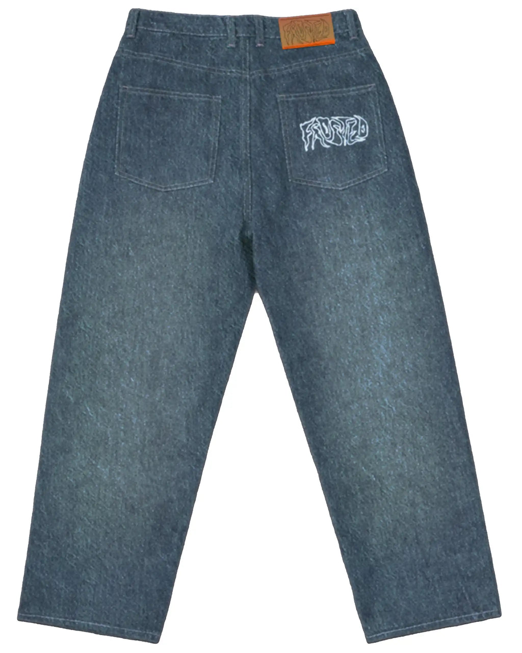 Wavy Classic Baggy Jeans - Whisker Blue