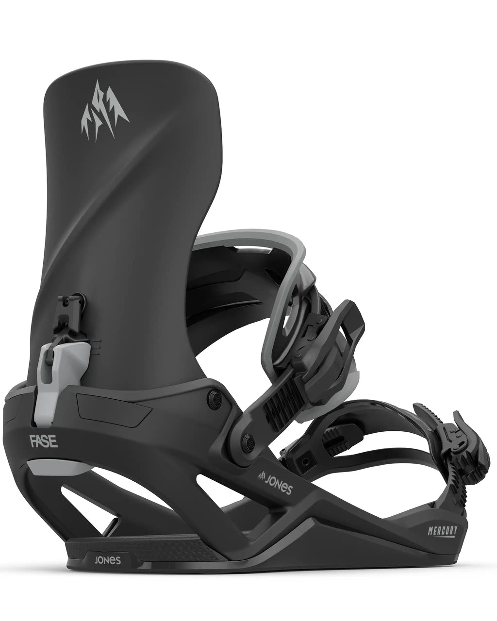Fixation De Snowboard Mercury Fase - Stealth Black 2027