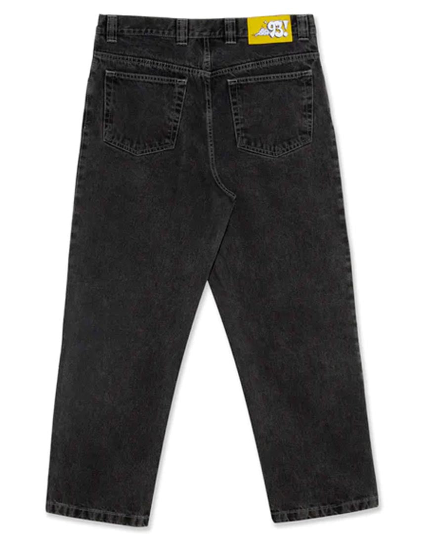 93'! Denim Jeans - Silver Black