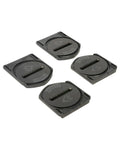 Flat Pucks - Black