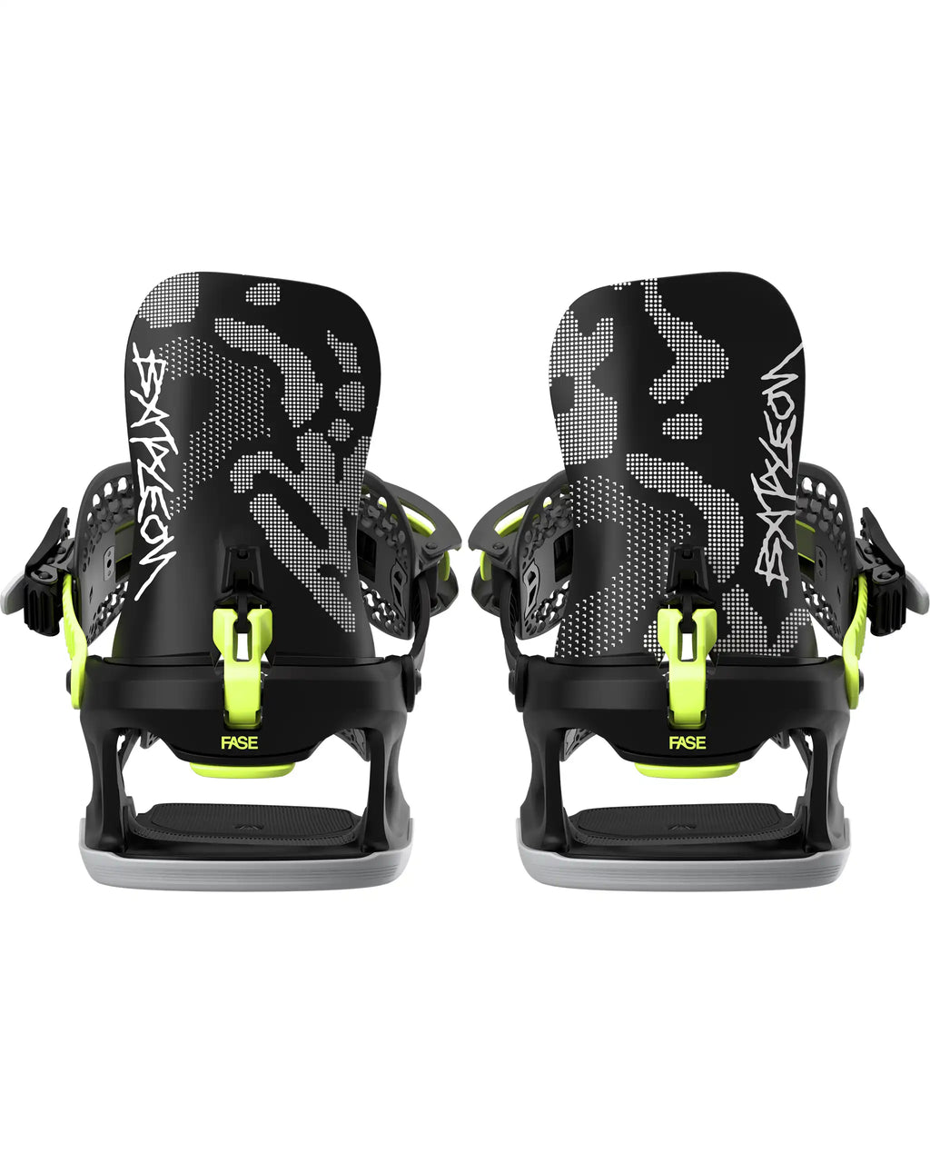 Mens Ghost Fase Snowboard Bindings - Black Camo 2027