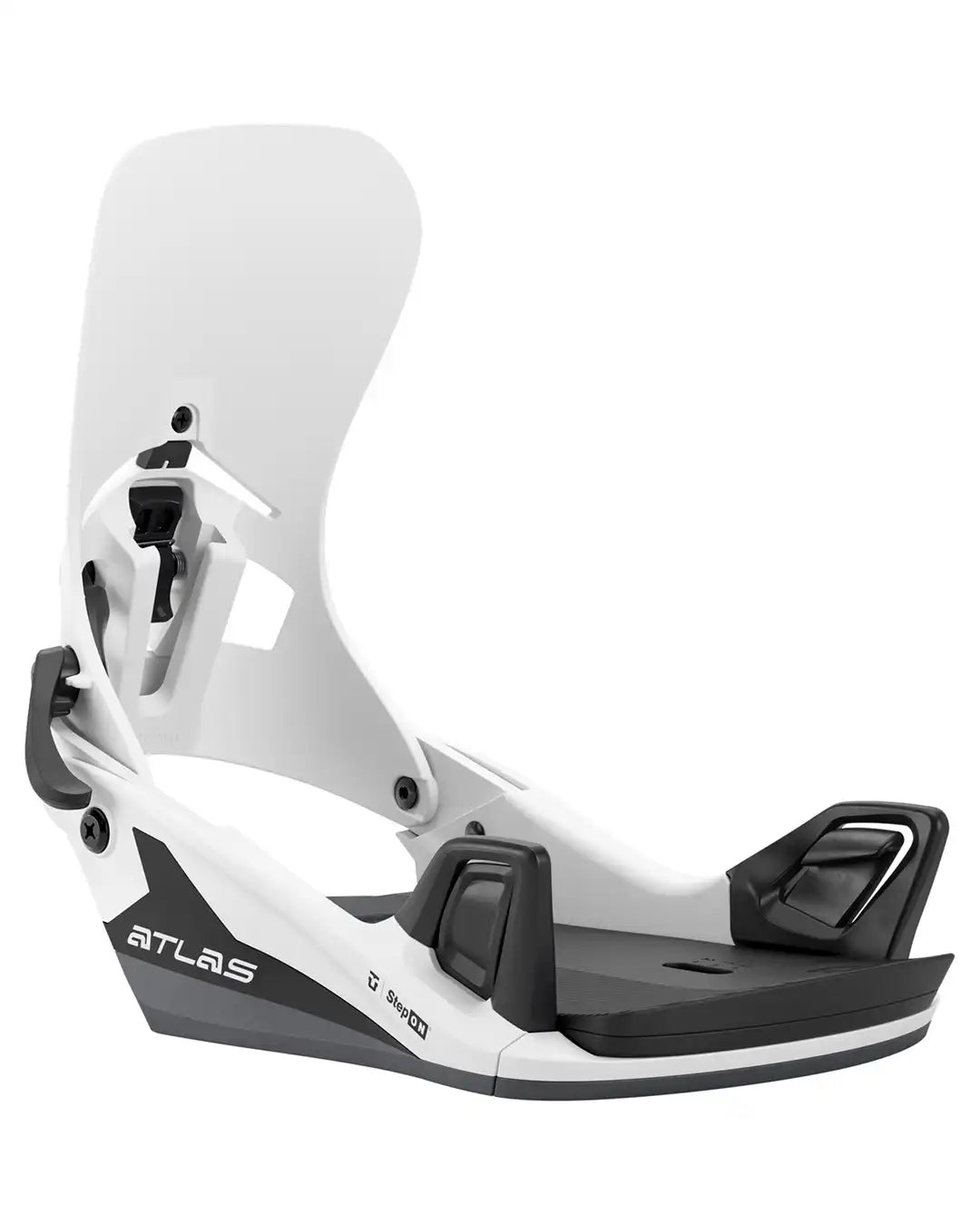 Fixation De Snowboard Atlas Step On - White 2026