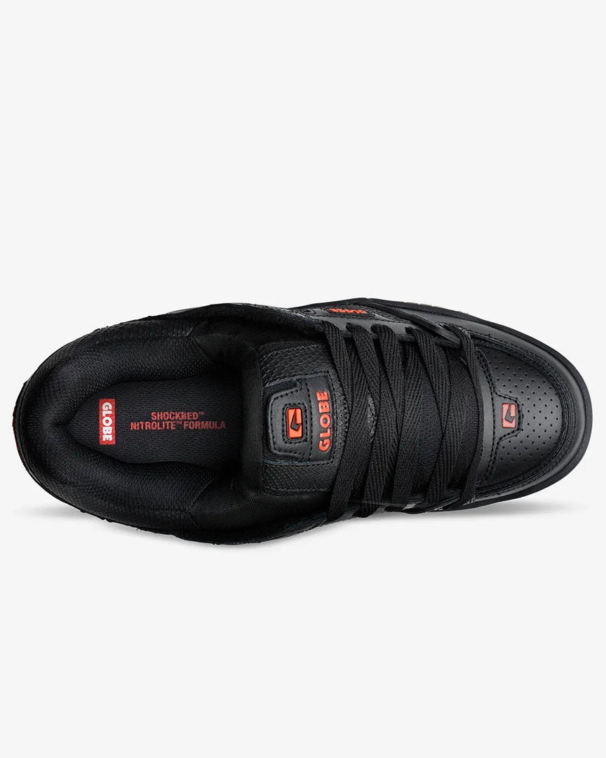 Fusion Shoes - Black/Snake/Red