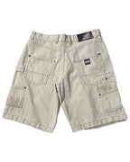 Cpu Jorts Baggy Shorts - Off White