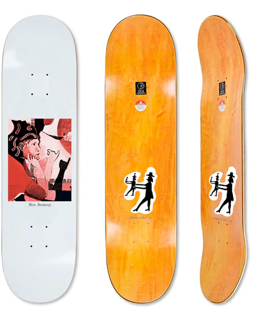 Shin Sanbongi Contact Skateboard Deck - 8.5