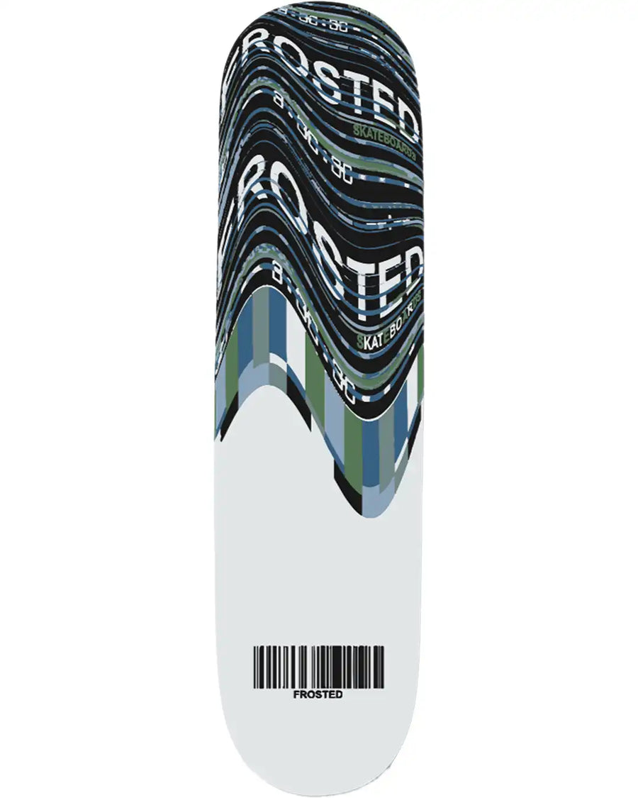 Wavy Glitch Skateboard Deck