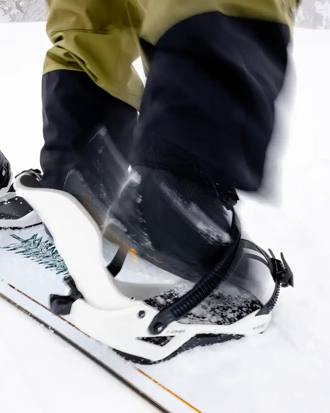 Fixation De Snowboard Mercury Fase - Cloud White 2027