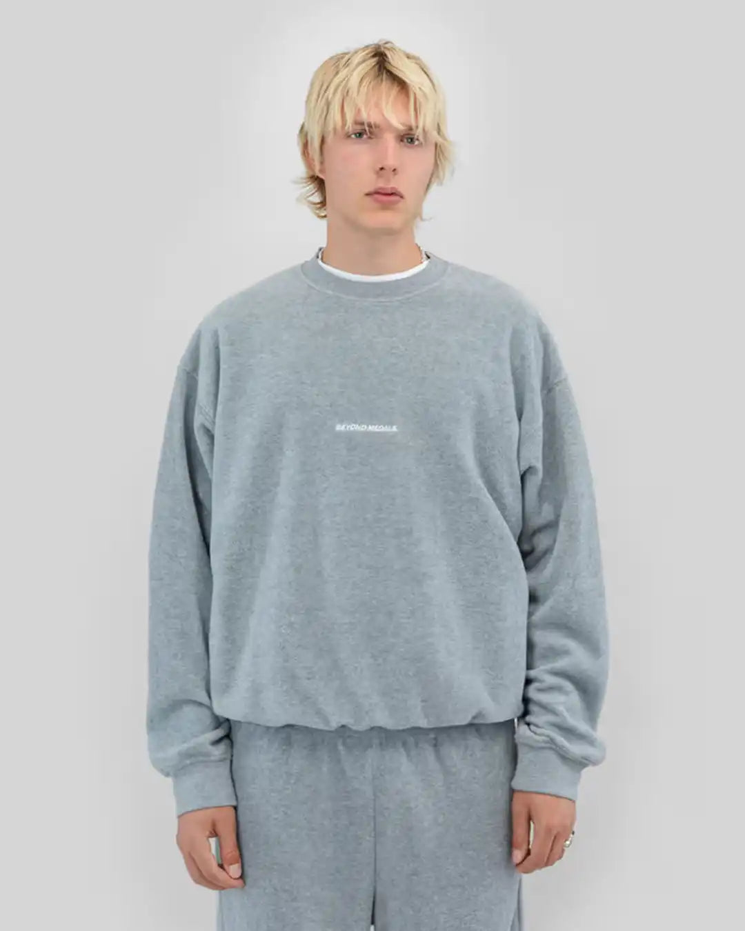 Cotton Ouaté Fleece - Grey