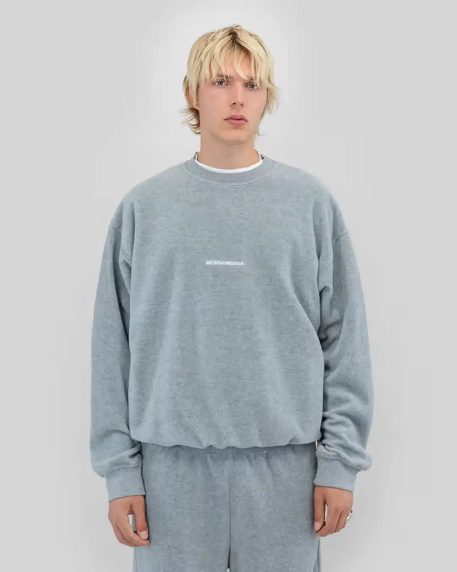 Cotton Ouaté Fleece - Grey