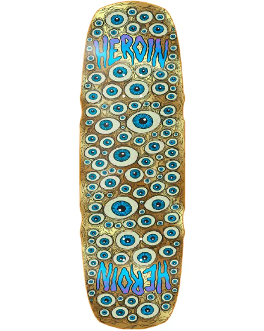 Seeing Double Mutated Skateboard Deck - Gold