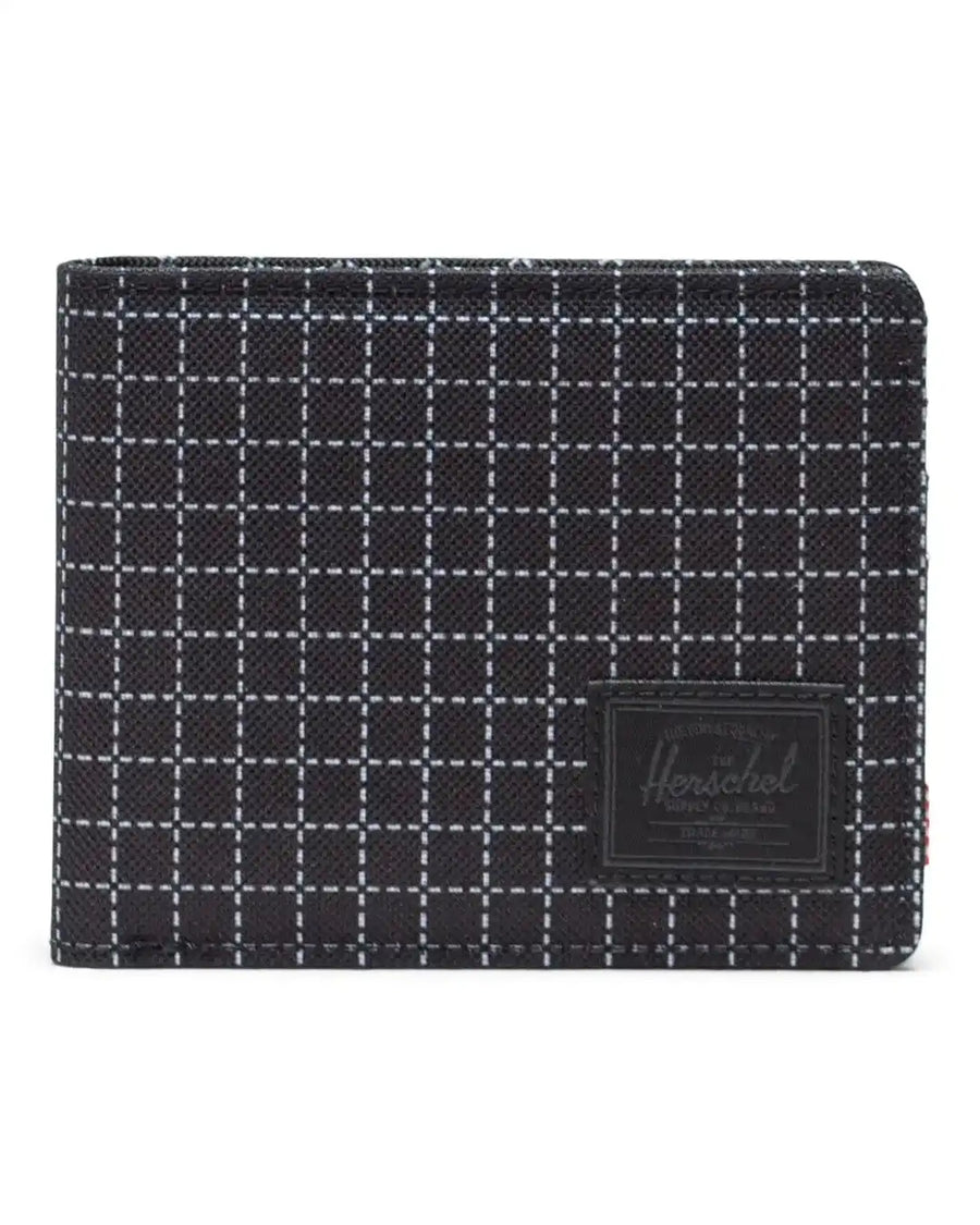 Roy Wallet Grid - Black