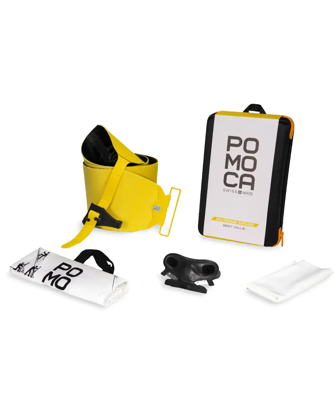 Split Tour Explore Splitboard Skins - Yellow