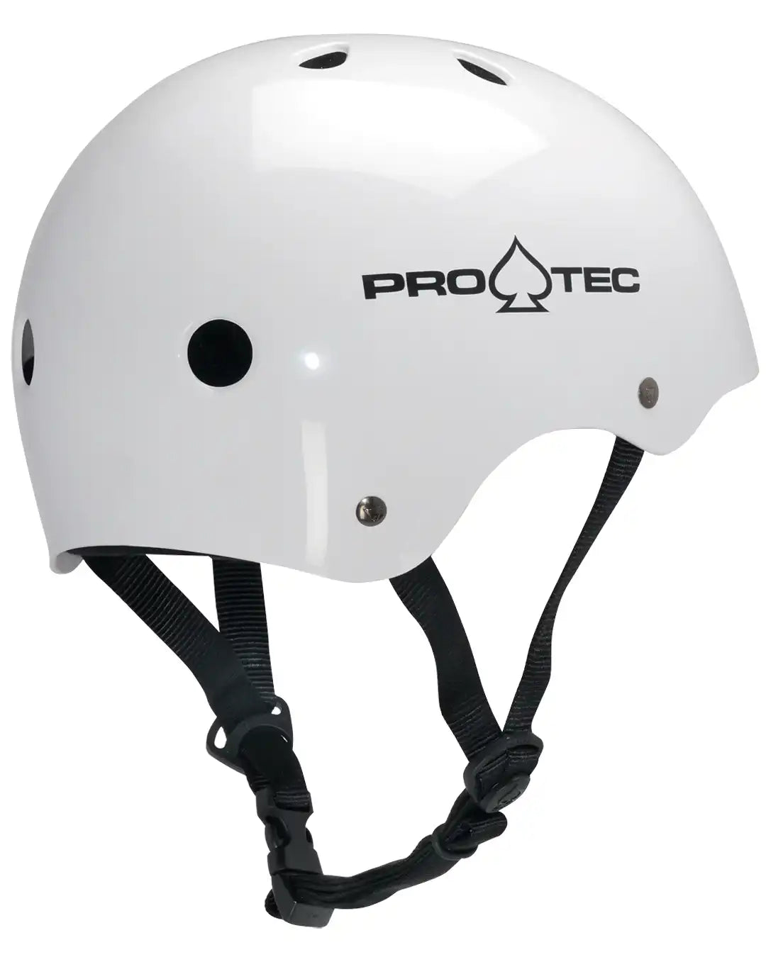 Classic Skate Helmet - Gloss White