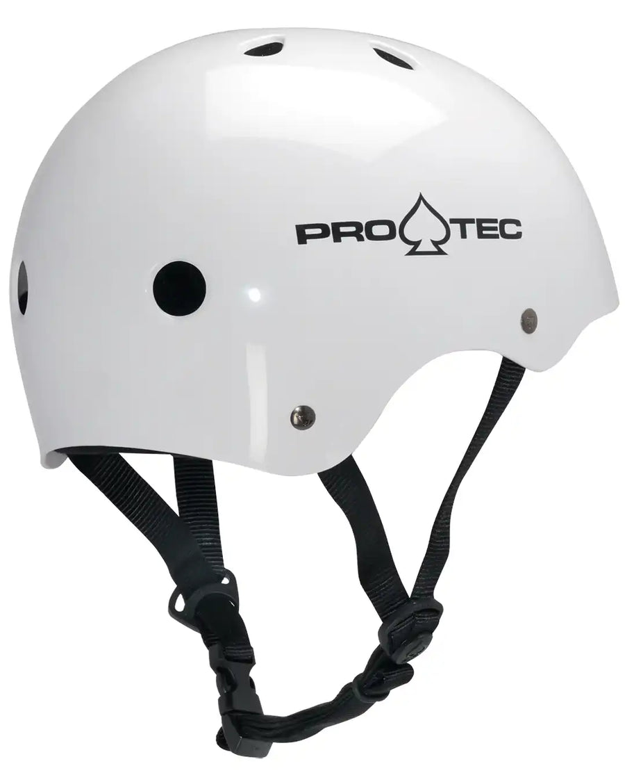 Classic Skate Helmet - Gloss White