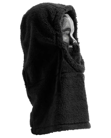 Neck Warmer Ridge Hood - Black