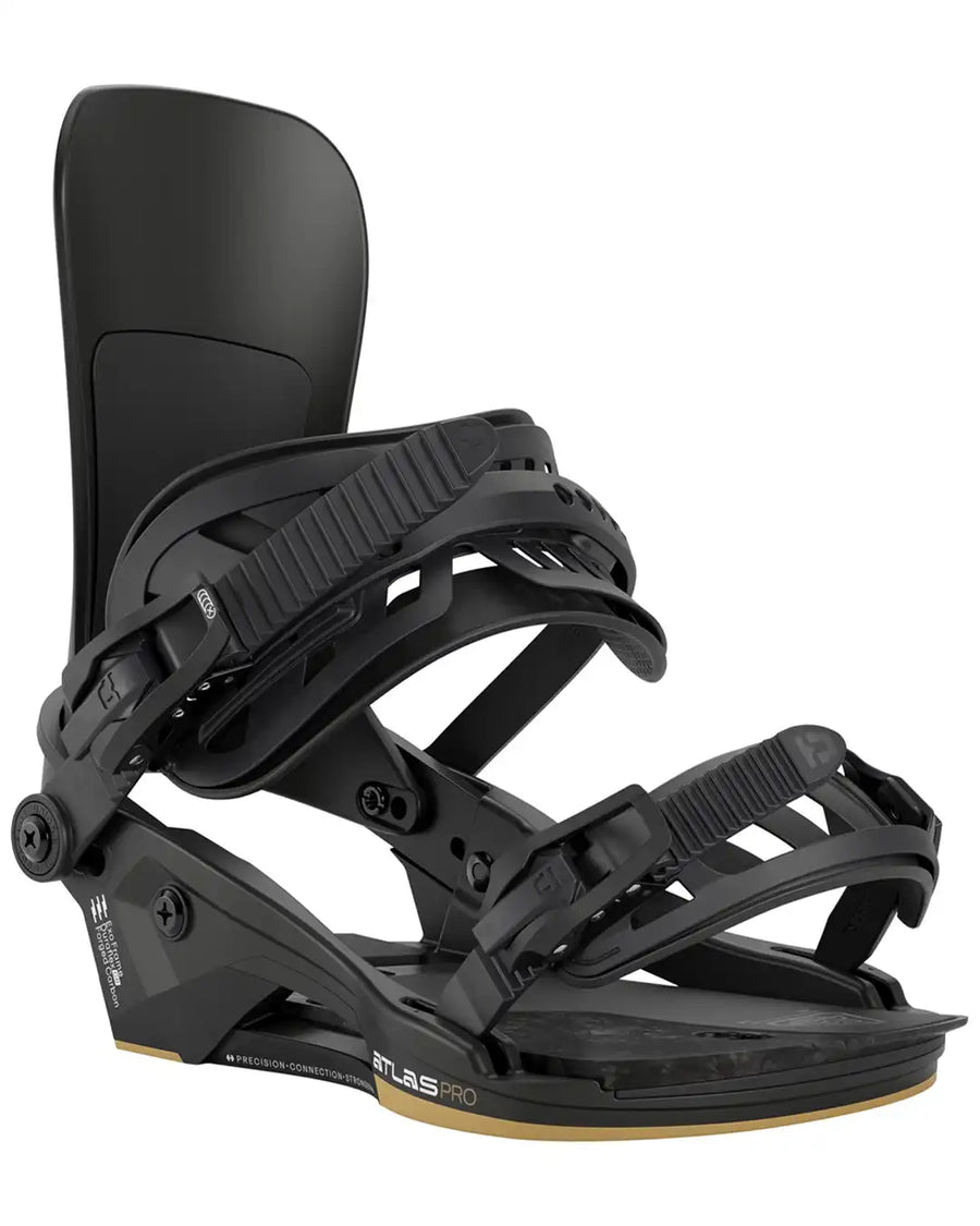 Fixation De Snowboard Atlas Pro - Black 2026