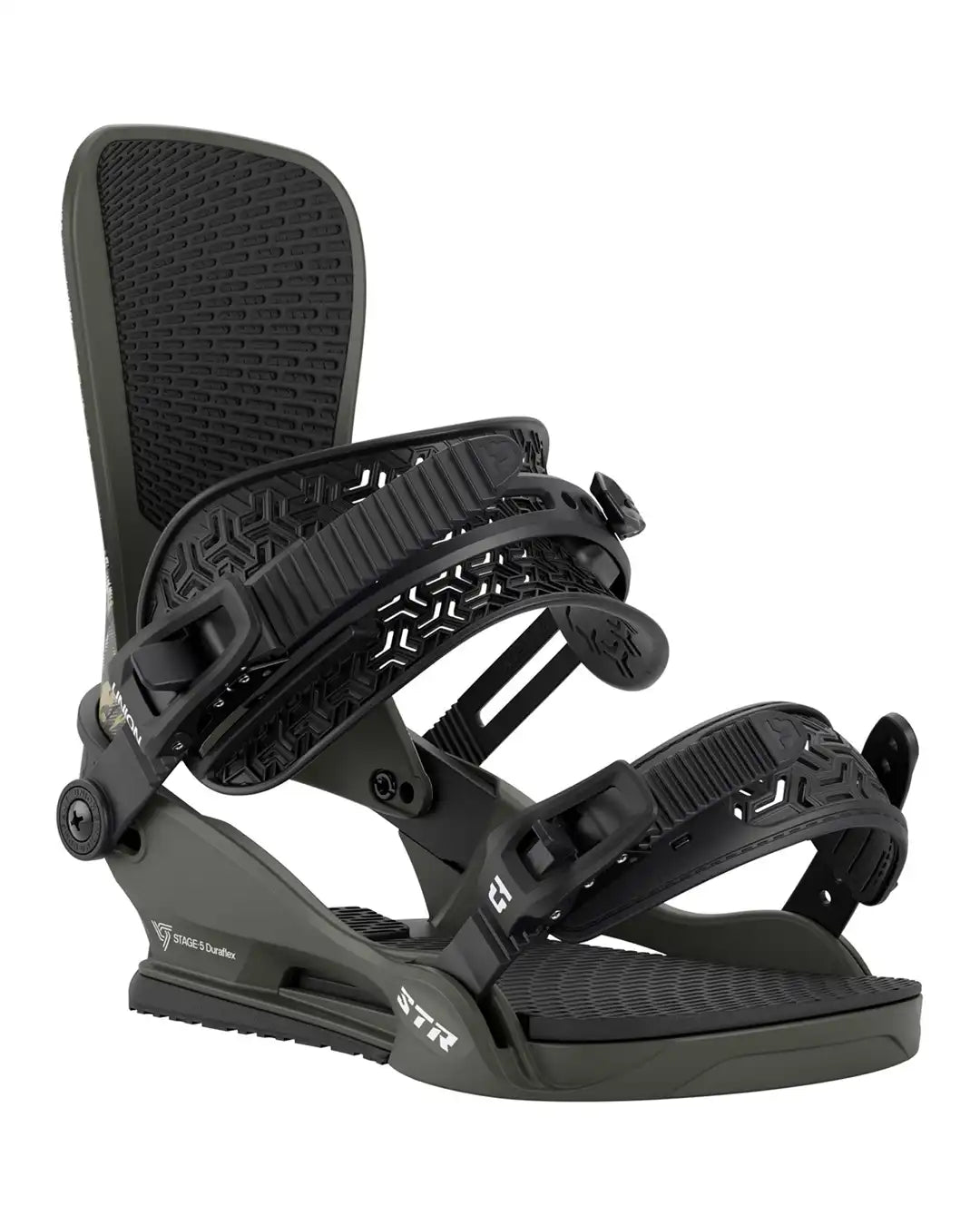 Str Snowboard Bindings - Camo 2026