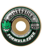 Roues De Skateboard F4 101D Conical - Natural