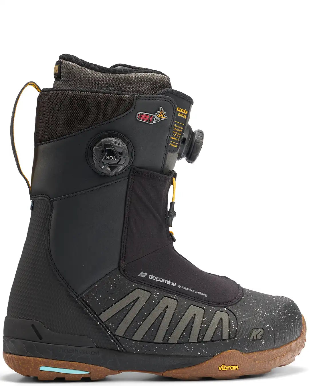 Orton Snowboard Boots - Black 2026
