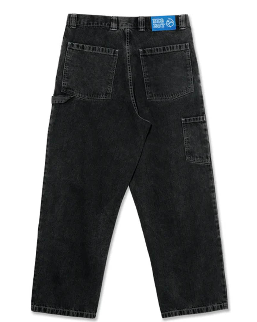 Jeans Big Boy Work Pants Knee - Silver Black