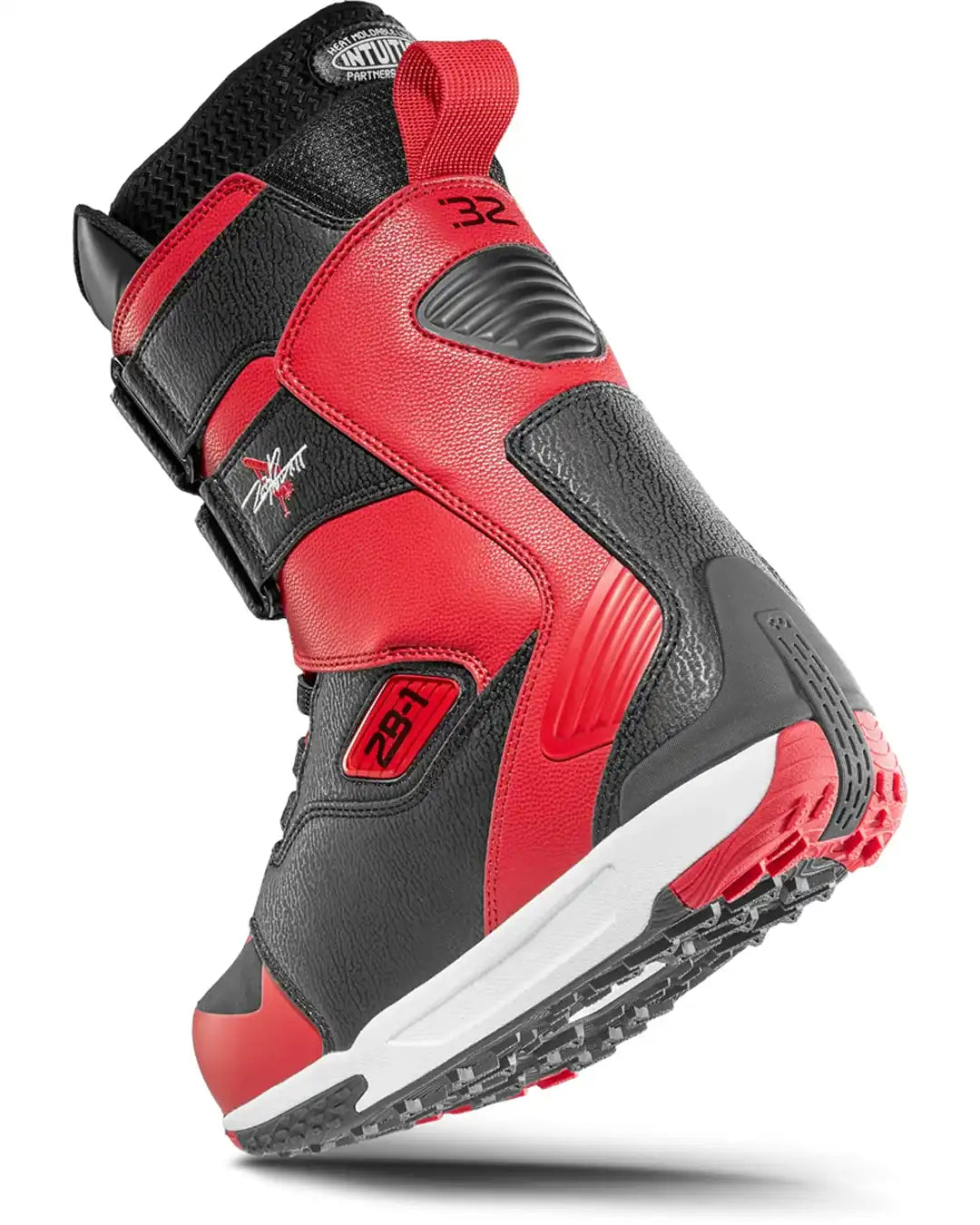 Zb-1 Snowboard Boots - Black/Red 2026