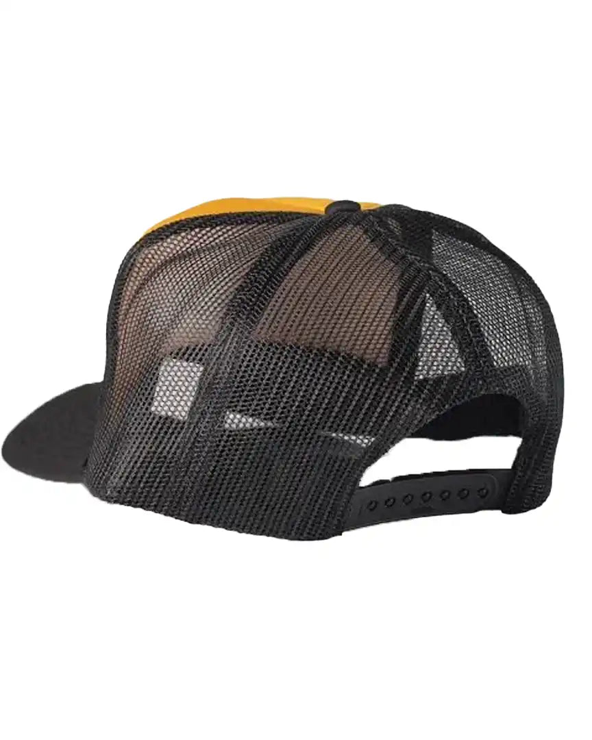 X Spitfire Trucker Hat - Black/Gold/Black