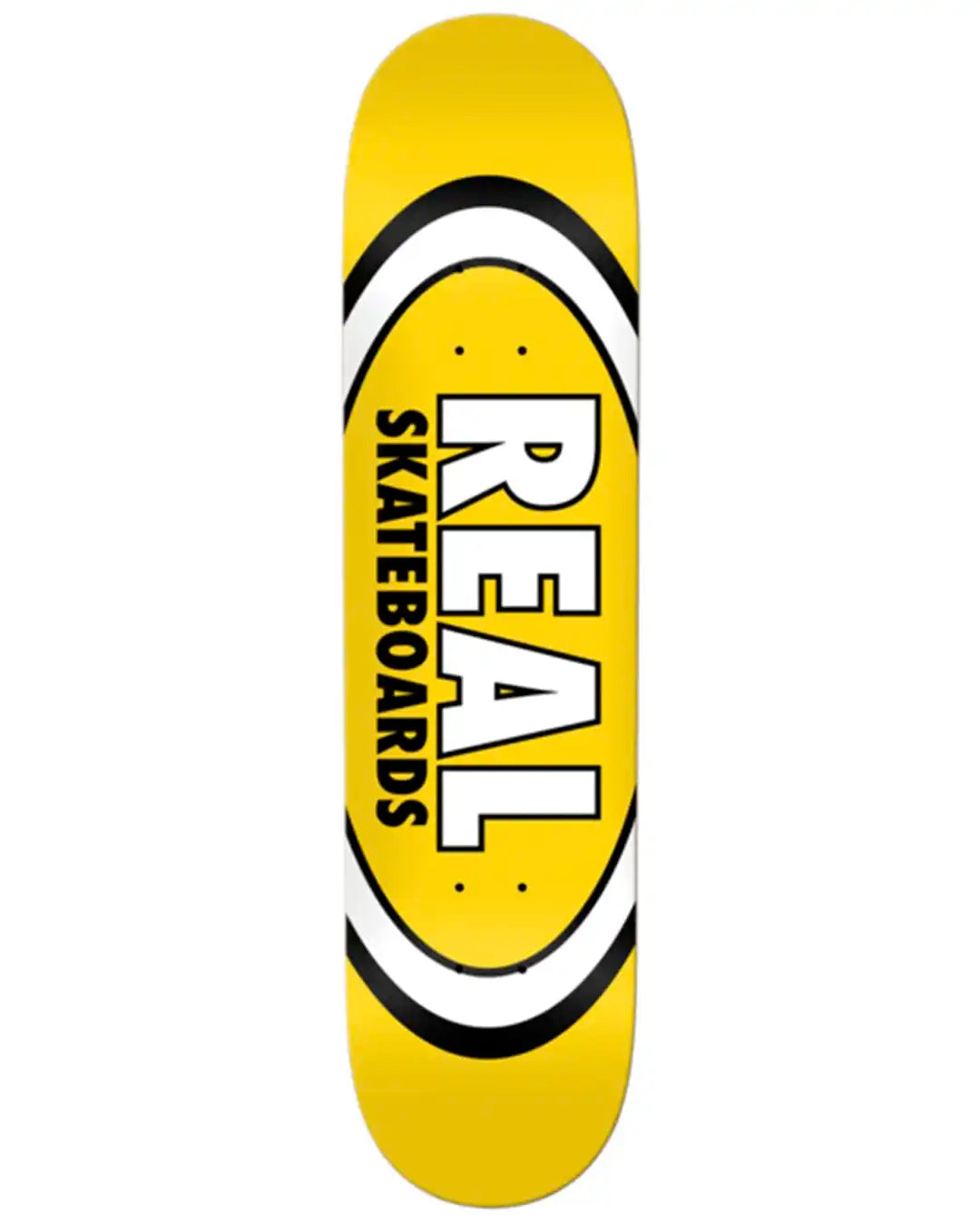 Team Classic Oval Skateboard Deck - Yellow