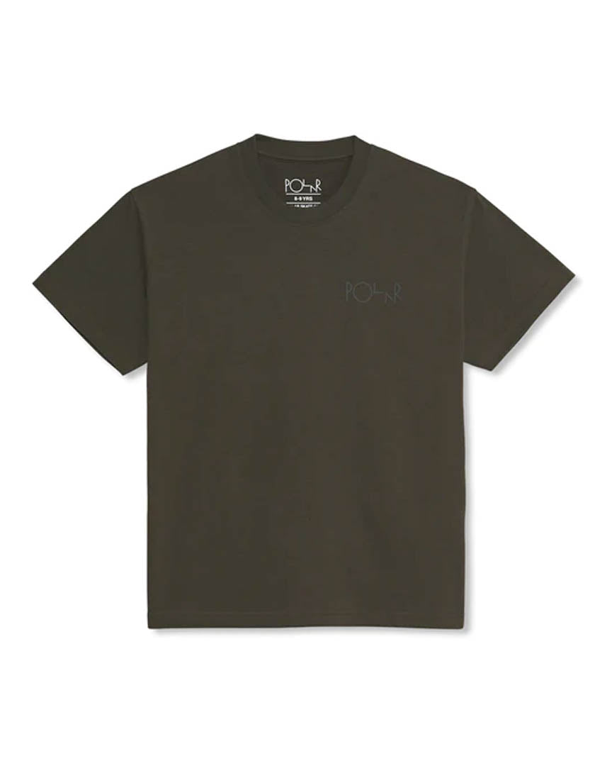 Stroke Logo Junior T-Shirt - Dirty Black