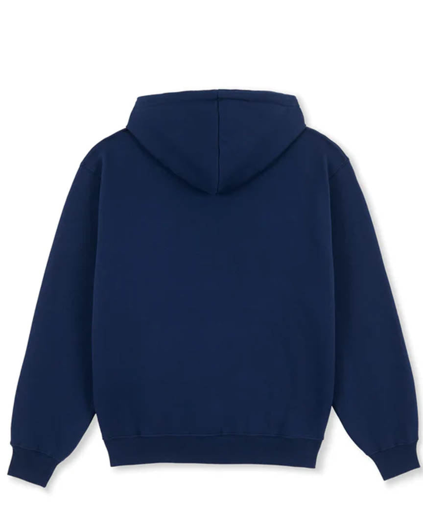 Dave Pink Dress Hoodie - Dark Blue