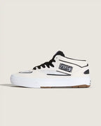 Souliers Skate Half Cab Wafflecup - White/Black