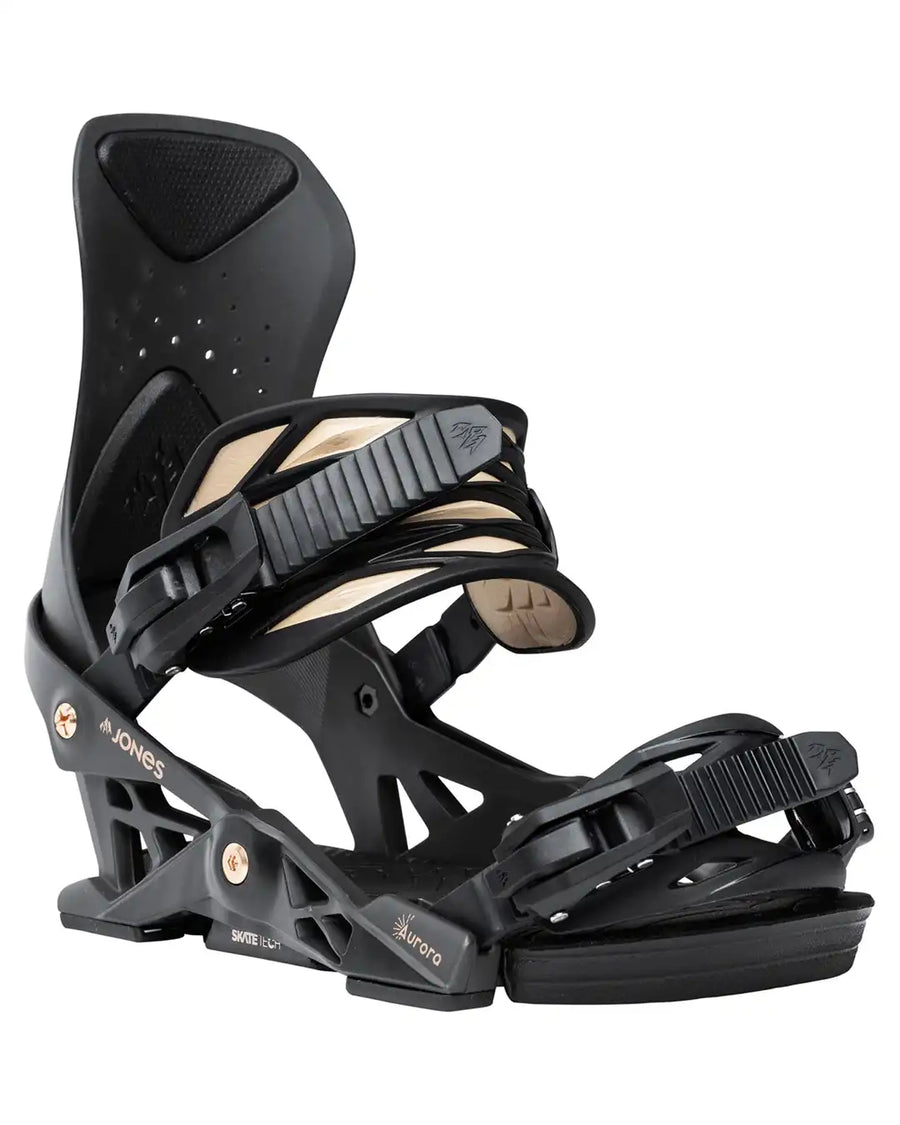 Aurora Womens Snowboard Bindings - Eclipse Black 2026