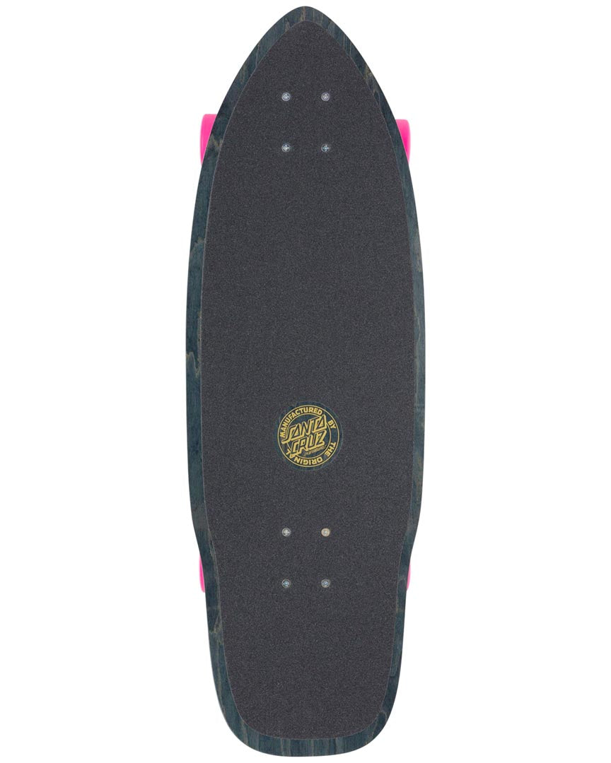 Carver Pink Dot Check Cut Back Complete Surf Skate